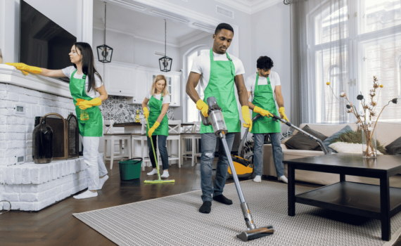 What cleaning supplies do I need for an apartment