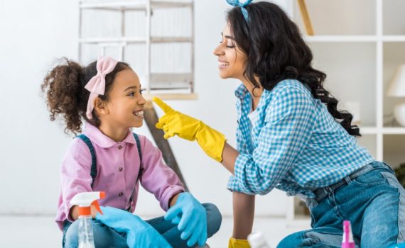 Cleaning Tips for Busy Mom