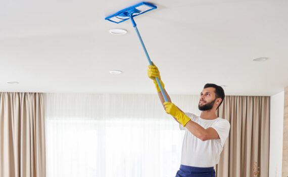 ceiling cleaning