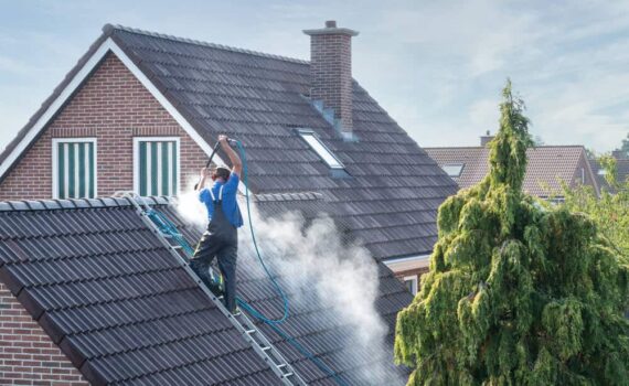 Tile Roof Cleaning and Sealing