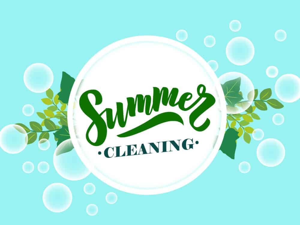 summer cleaning checklist