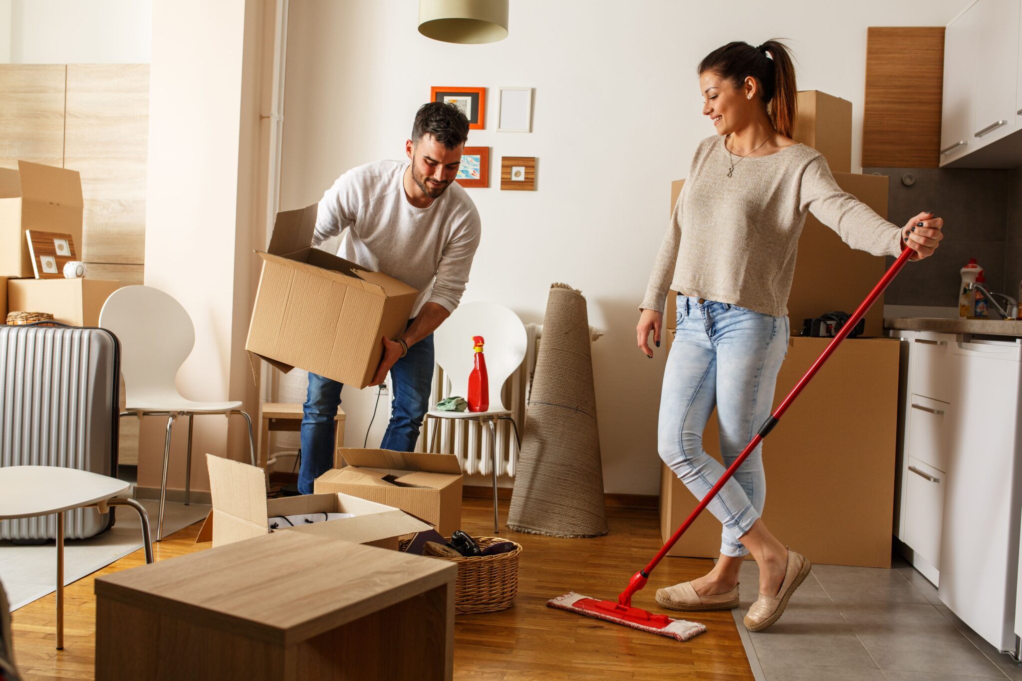 professional cleaning before selling house