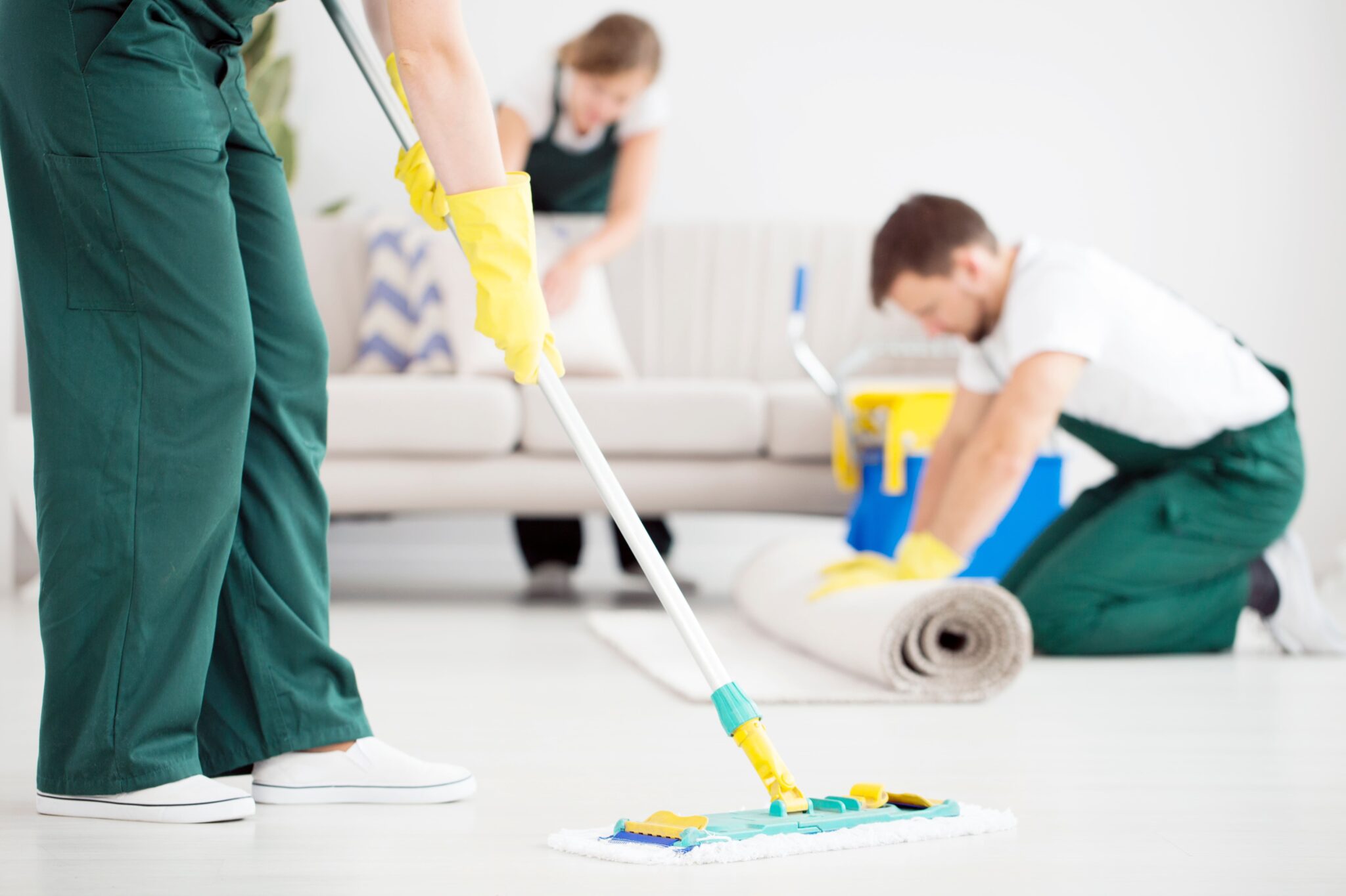 hire local cleaning company for house cleaning