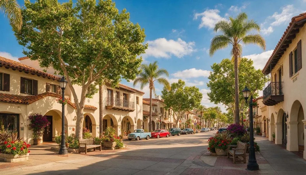 Historic-streets-with-Spanish-style-architecture-in-Santa-Ana