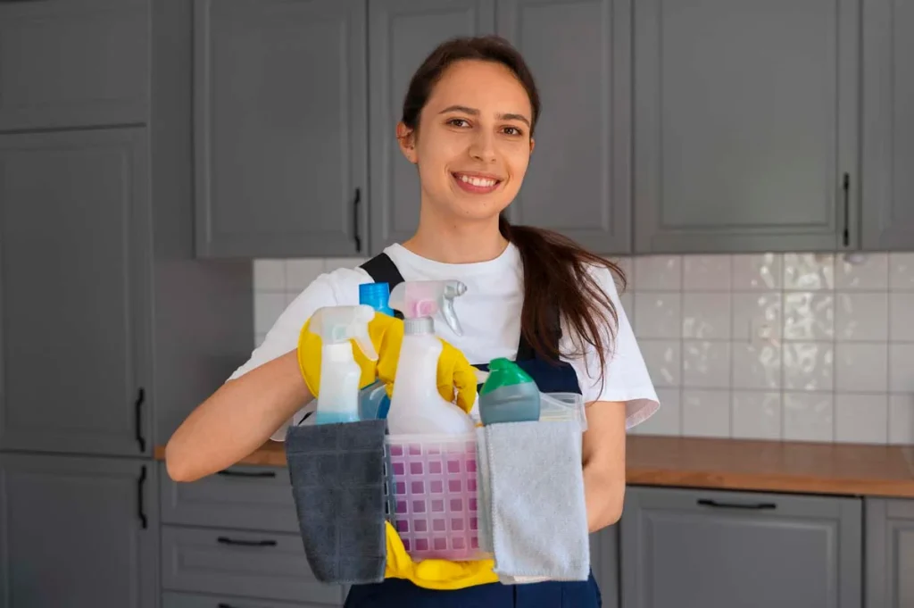 A-reliable-house-cleaner-arriving-with-professional-cleaning-supplies.webp